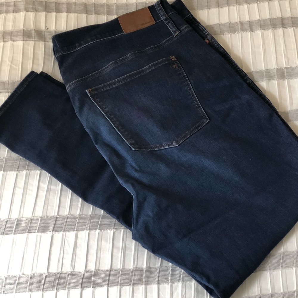 Madewell Dark Blue Skinny Jeans size 18 (35)